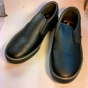 Men's black TredSafe shoes, size 12, like new